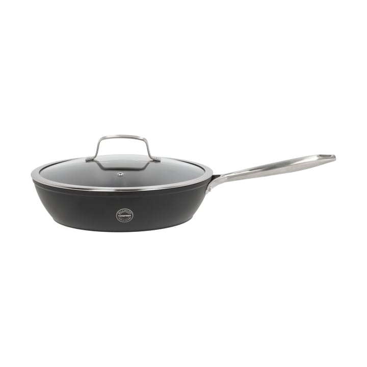 Travo głęboka patelnia ceramiczna non-stick 28 cm - Czarne aluminium - Pillivuyt