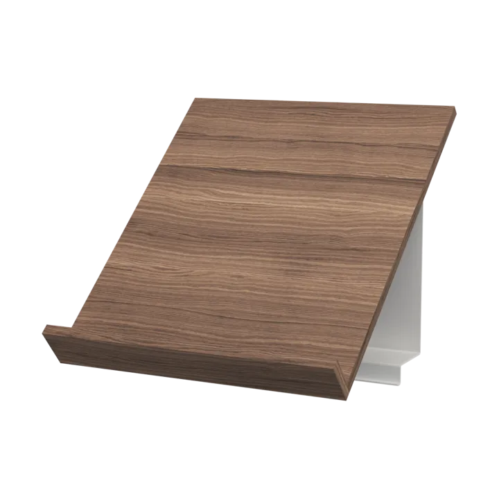 Półka na czasopisma Pira G2 - Orzech-biały panel - Pira