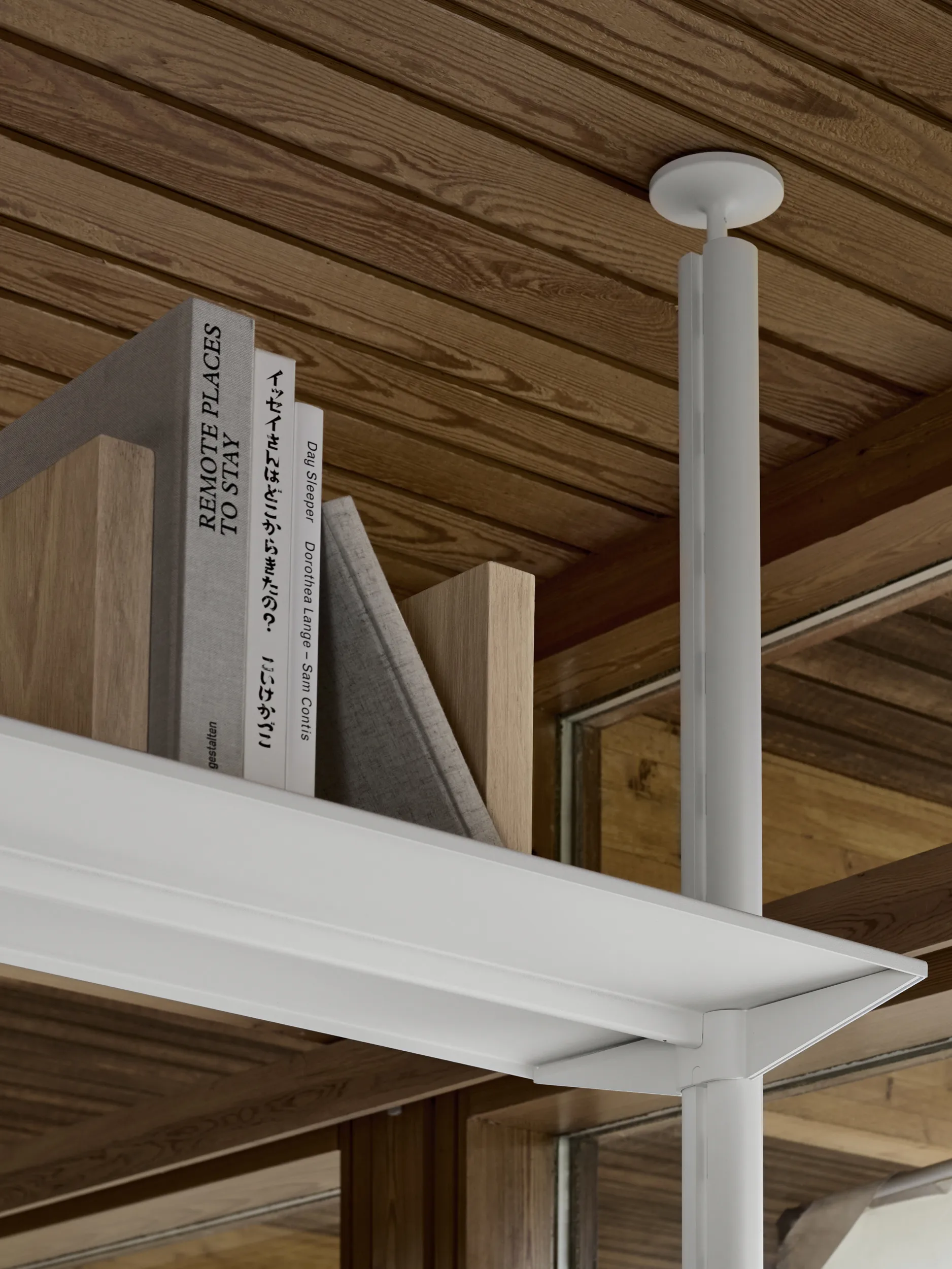 System półek Pira G2 F C A White/Oak 240–247 cm,  Pira