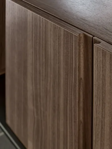 System półek Pira G2 W A Black/Walnut - Pira