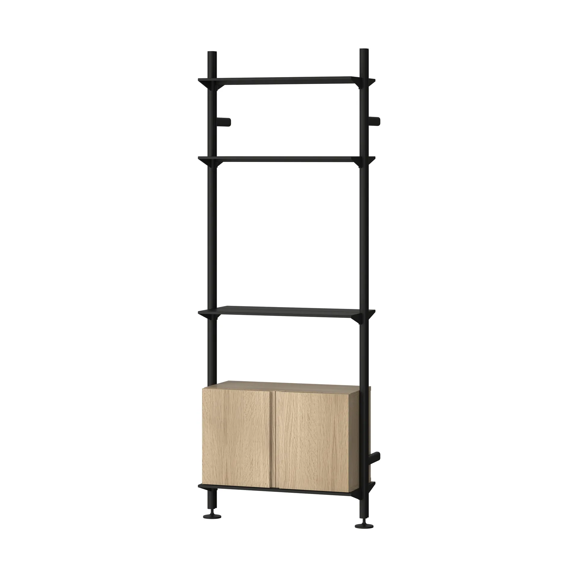 System półek Pira G2 W B Black/Oak Pira