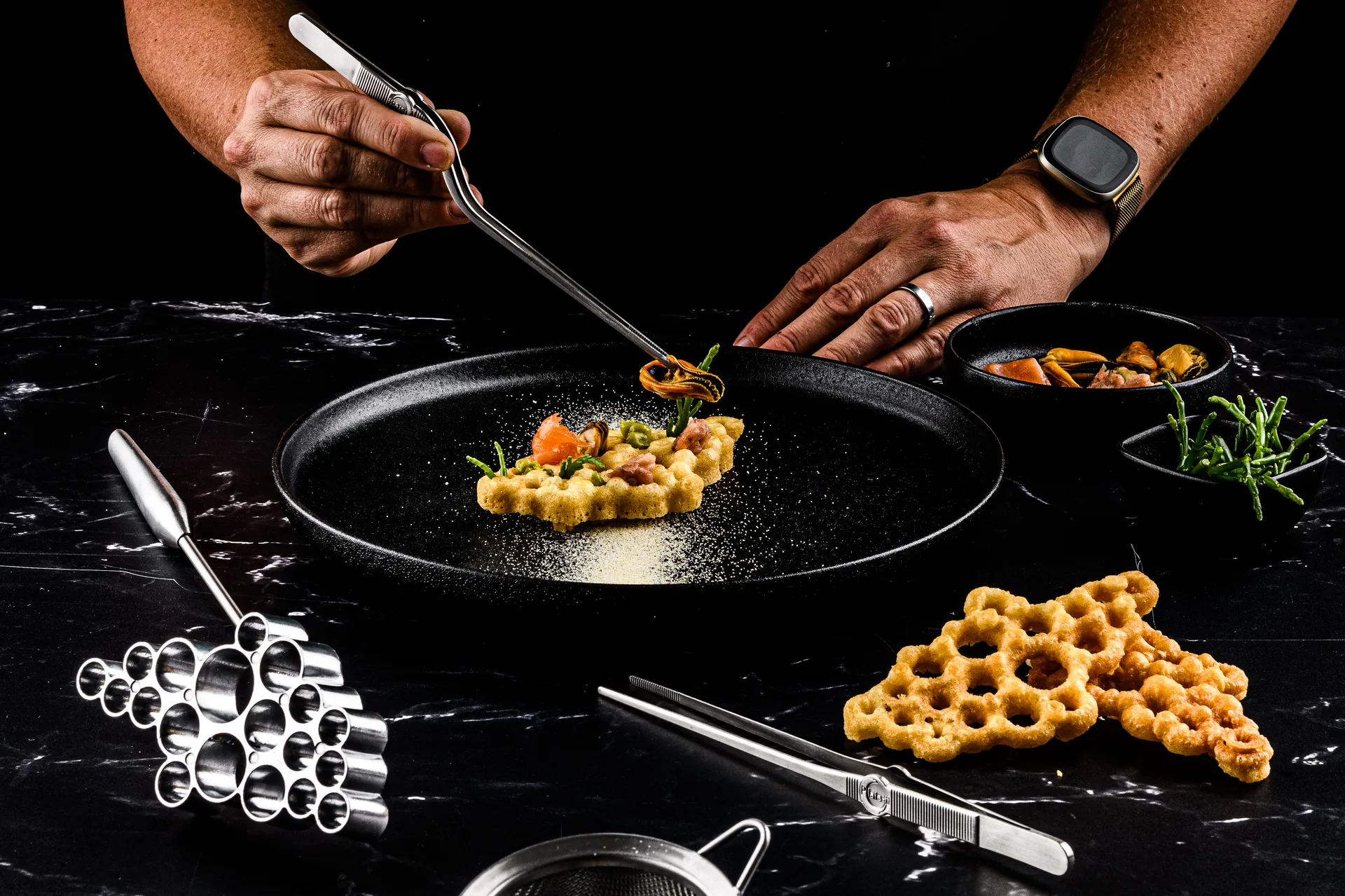 Foremki do rozetek Plate-it, 3 części, Stal Plate It