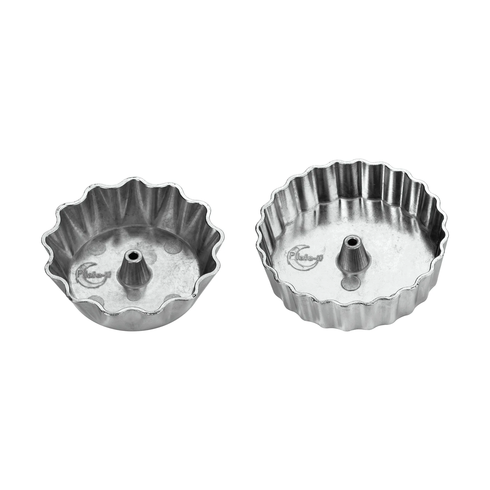 Foremki do tartaletek Plate-it, 2 szt., Stal Plate It