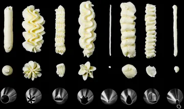 Plate-it rękaw cukierniczy - Stojak z tylami, 11 elementów - Plate It
