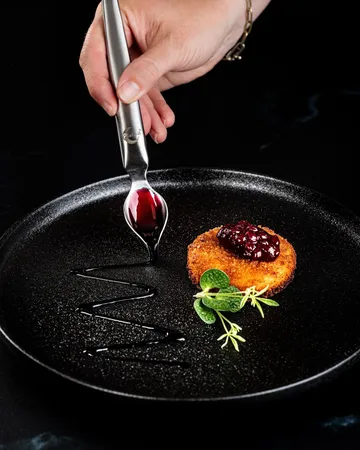 Plate-it łyżki do dekoracji - Stal nierdzewna, 2-pak - Plate It