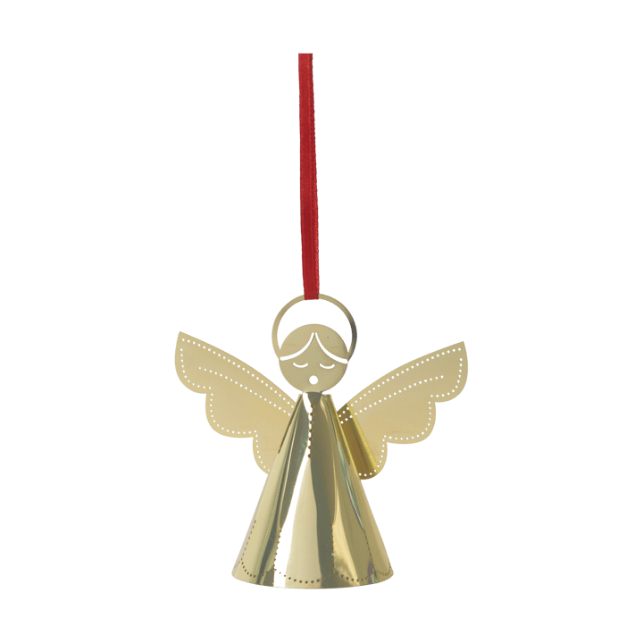 Aniołek zawieszka na choinkę - złoty - Pluto Design