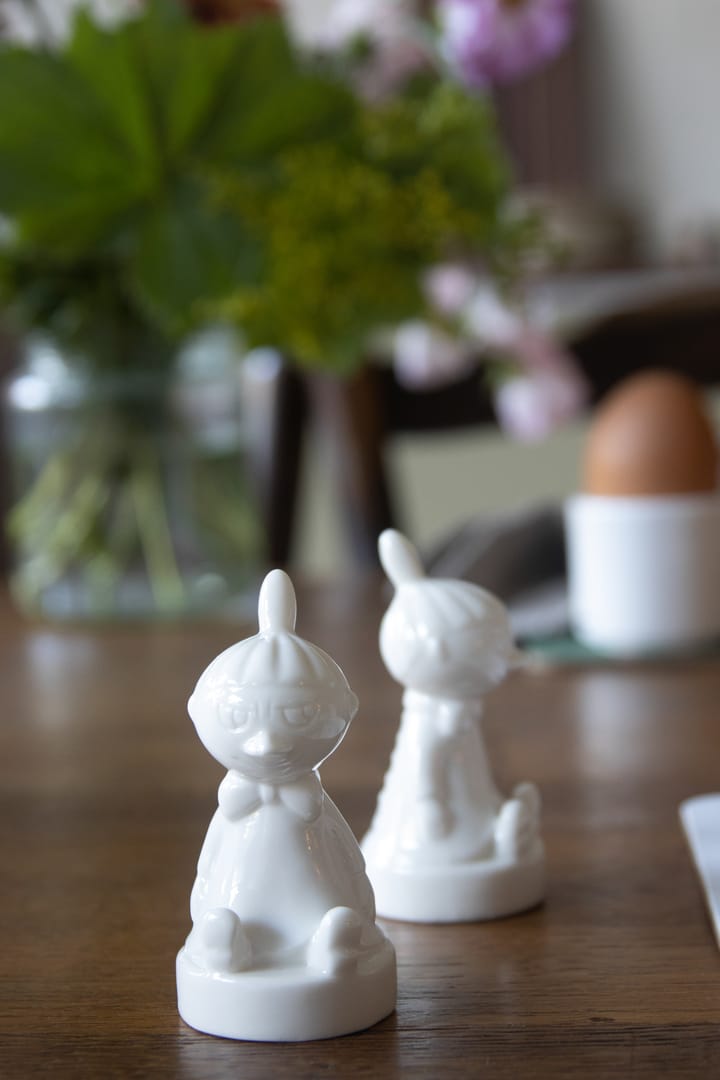 Ceramiczna solniczka i pieprzniczka Lilla My, Biały Pluto Design