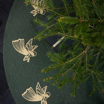 Choinkowy dywan latający anioł - Zielony - Pluto Design