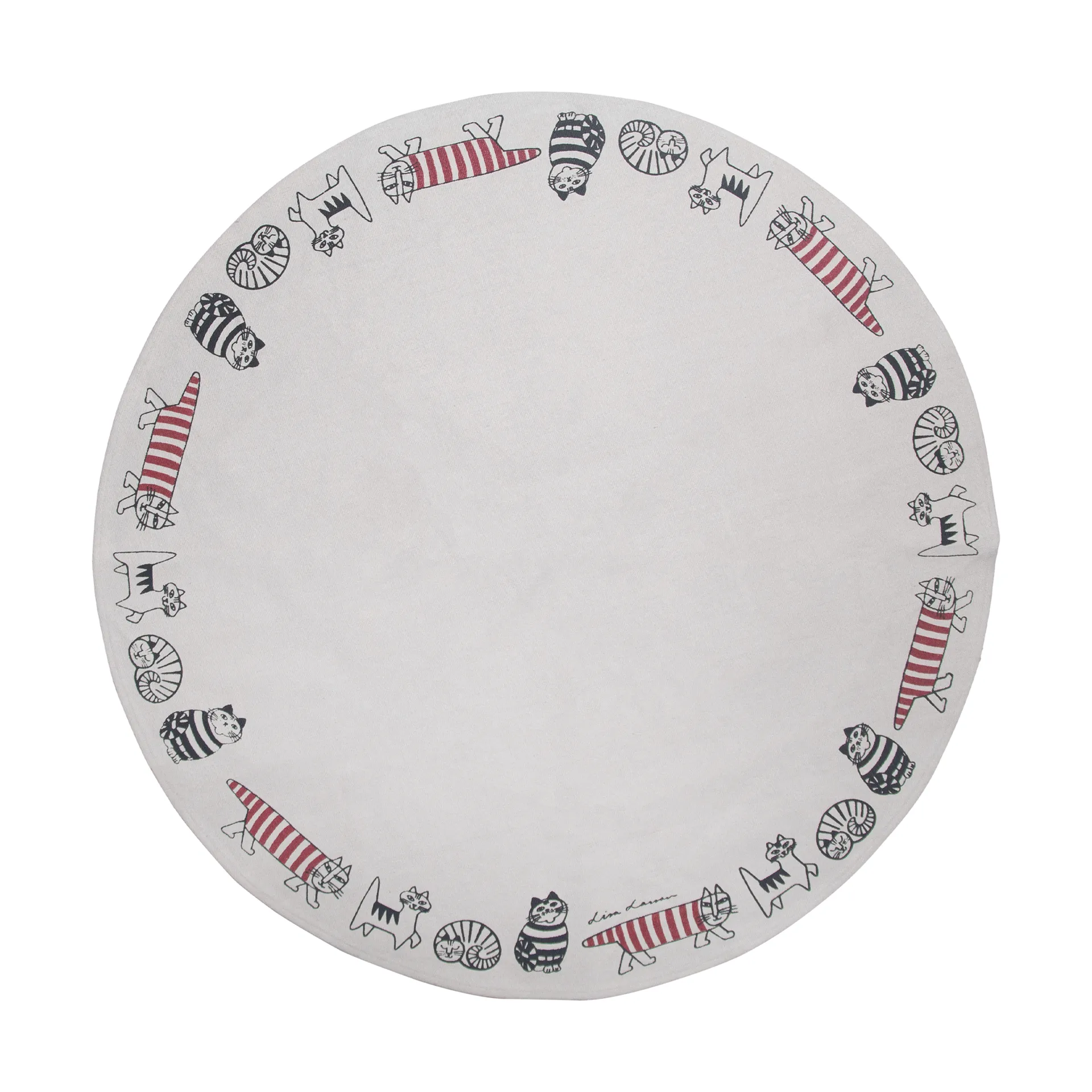 Dywanik pod choinkę Lisa Larson Ø105,6 cm, Beżowy Pluto Design