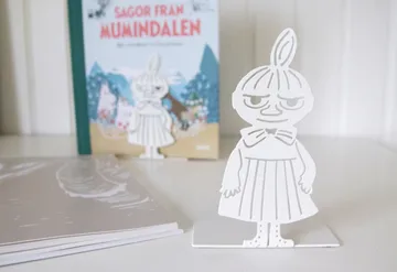 Lilla My podpórki do książek 2 szt - Kolor: Biały - Pluto Design