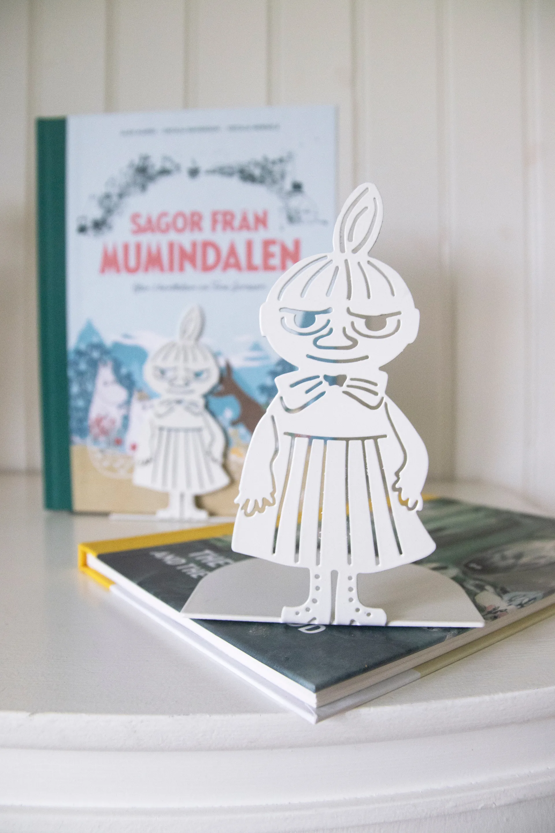 Lilla My podpórki do książek 2 szt, Kolor: Biały Pluto Design