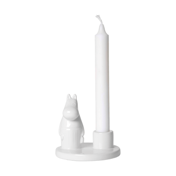 Mama Muminków świecznik keramik - Biały - Pluto Design