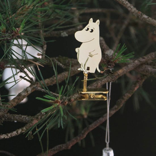 Mumin klipy złote, Muminki Pluto Design