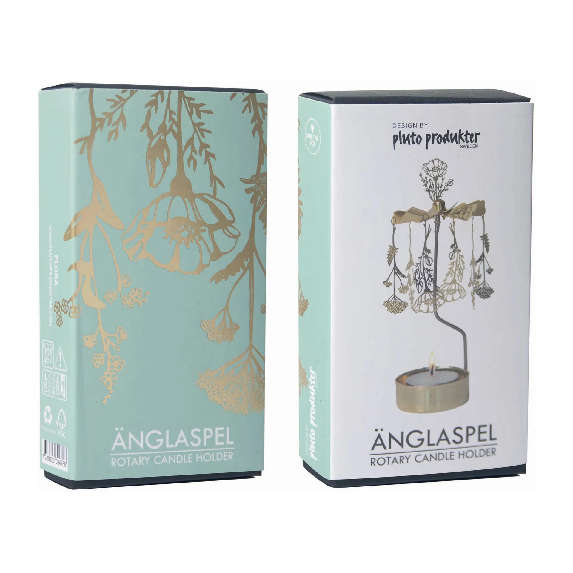 Piramida bożonarodzeniowa flora, Złoto Pluto Design