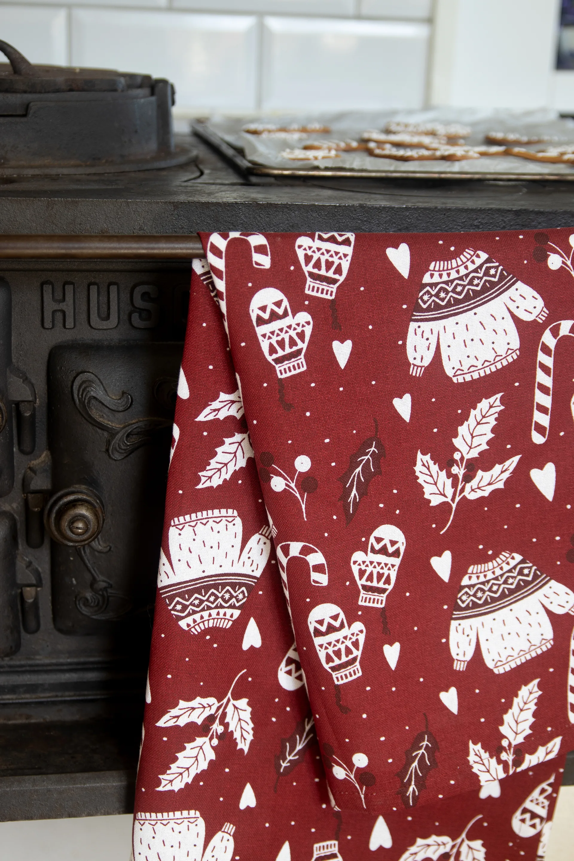 Ręcznik kuchenny Winter 50x70 cm, Multicolor Pluto Design