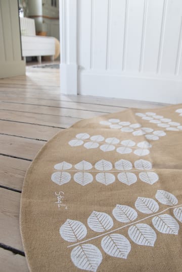 Stig L Berså choinkowy dywan Ø110 cm - Natur-biały - Pluto Design