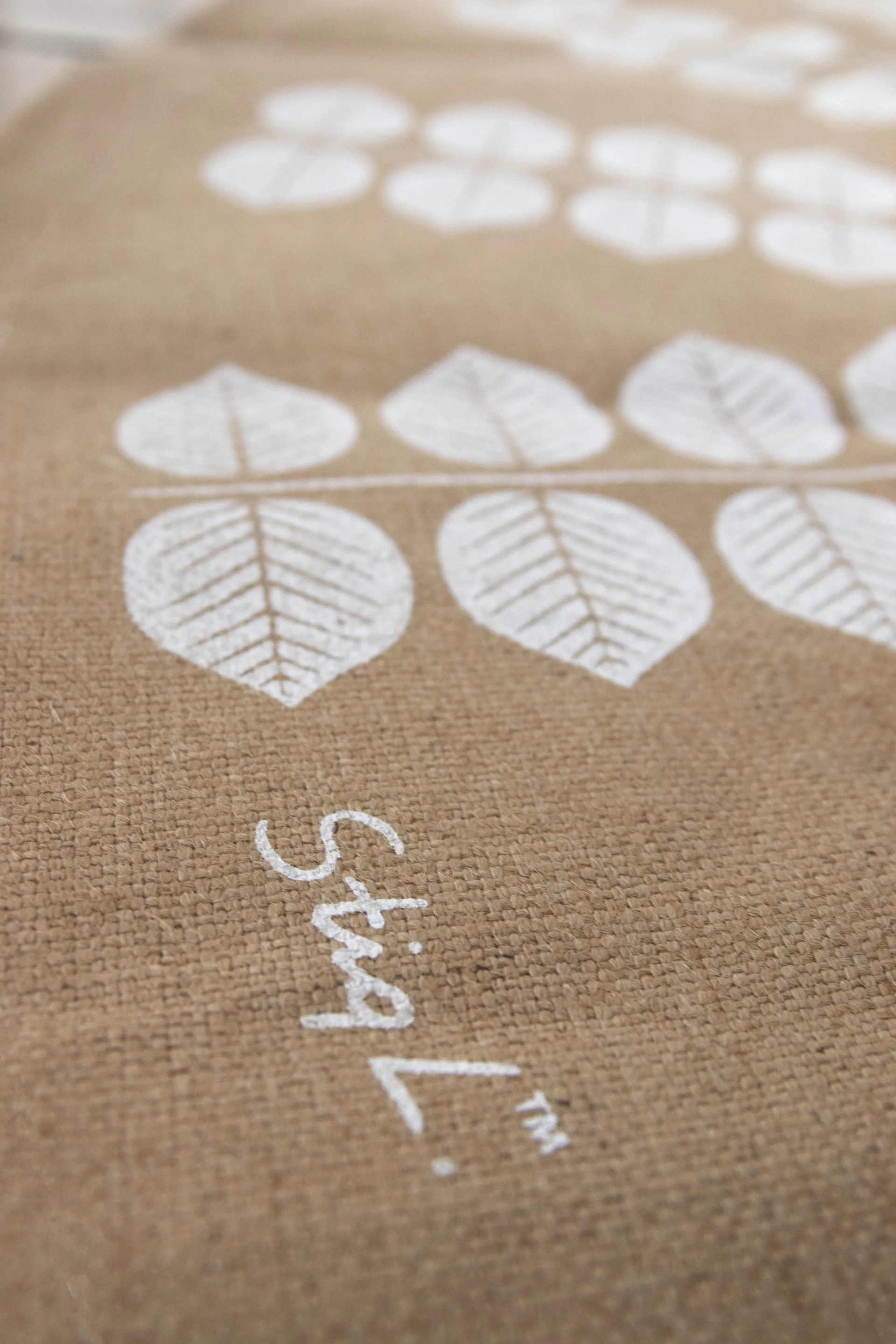 Stig L Berså choinkowy dywan Ø110 cm, Natur-biały Pluto Design