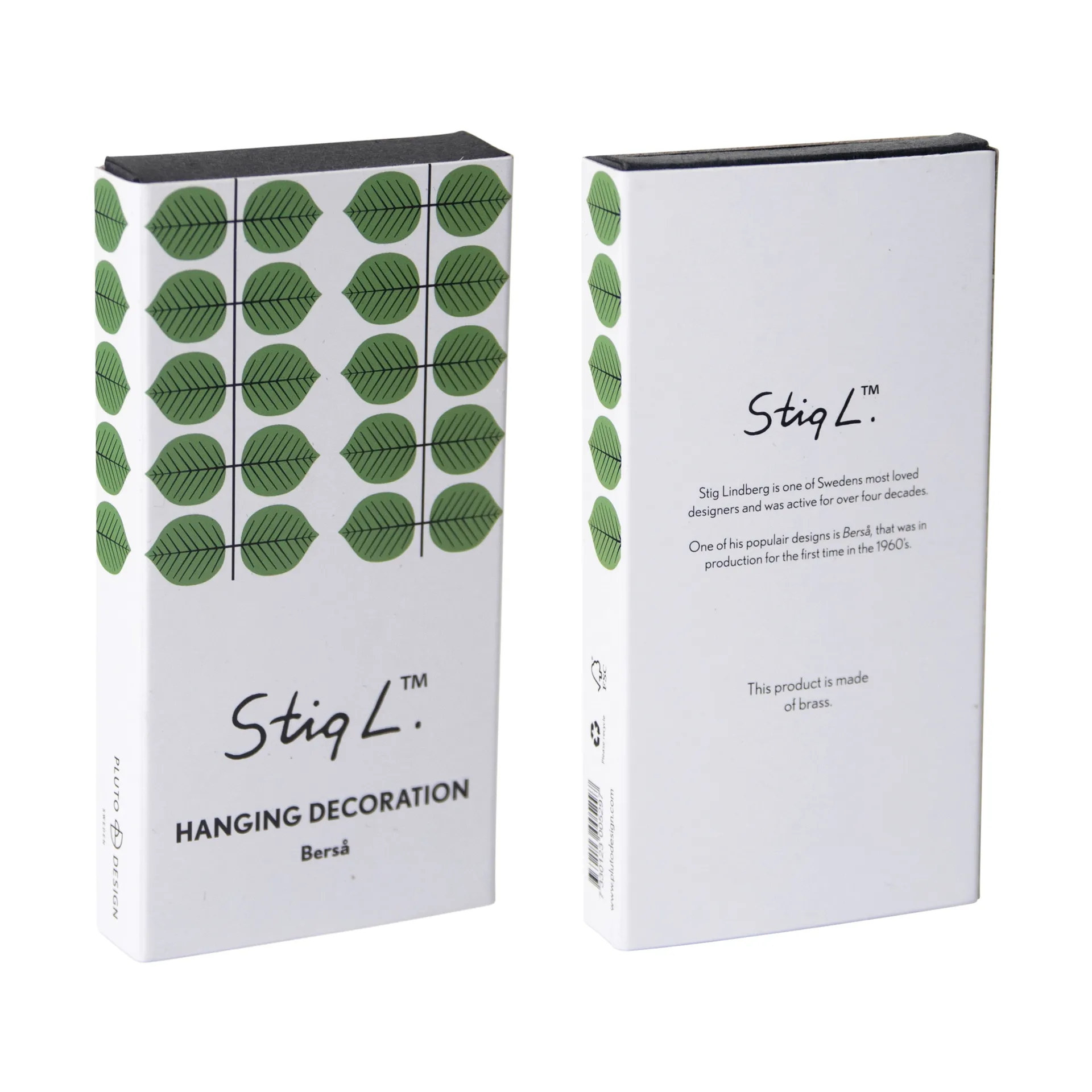 Stig L Berså zawieszka na choinkę, Złoty Pluto Design