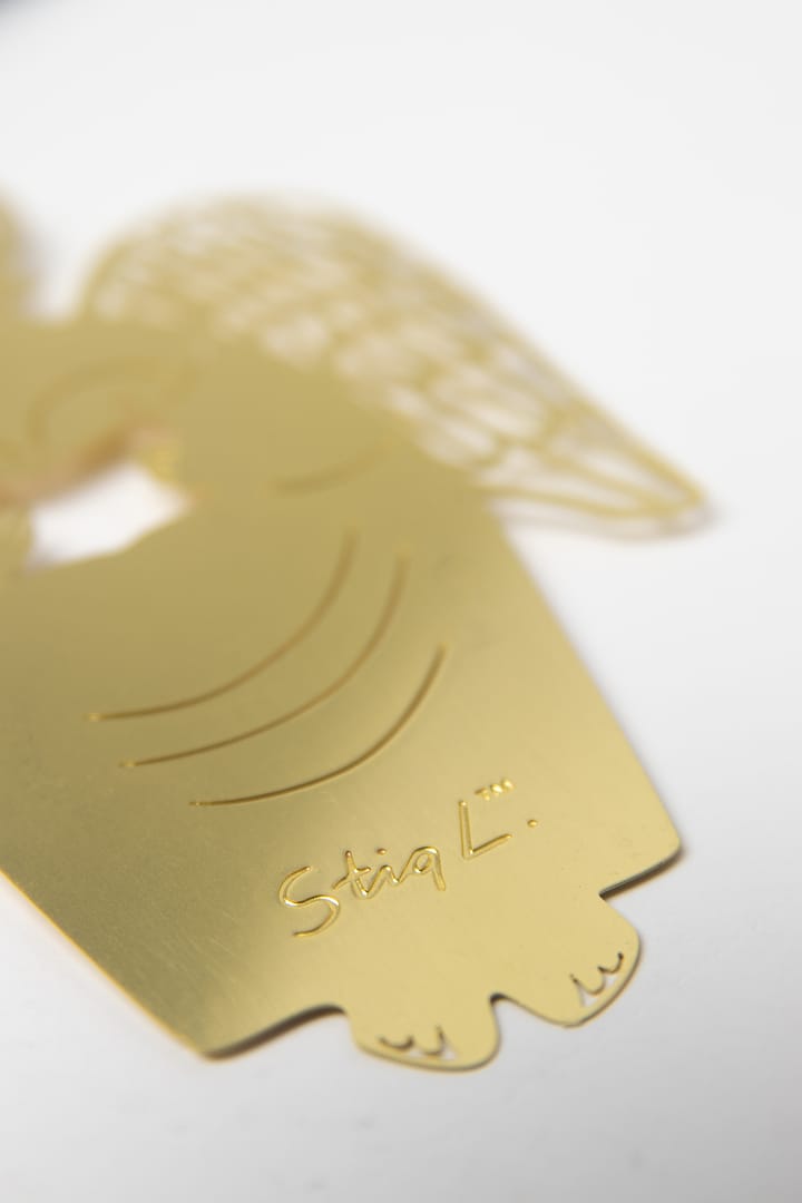 Stig L Gingerbread Angel zawieszka na choinkę - Złoty - Pluto Design