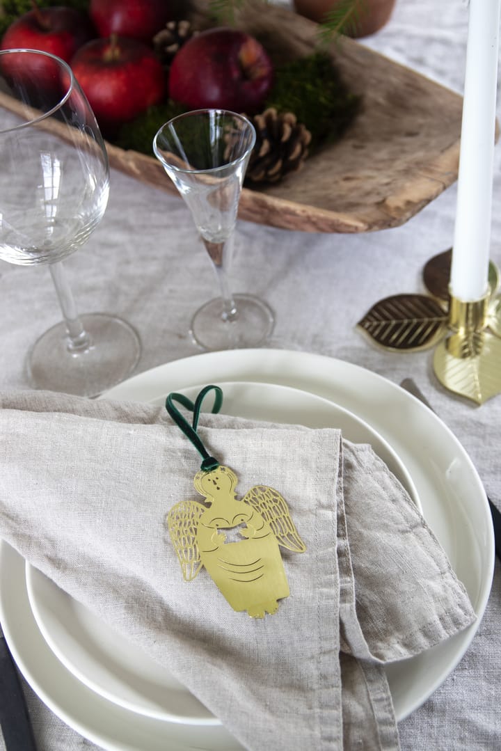 Stig L Gingerbread Angel zawieszka na choinkę, Złoty Pluto Design