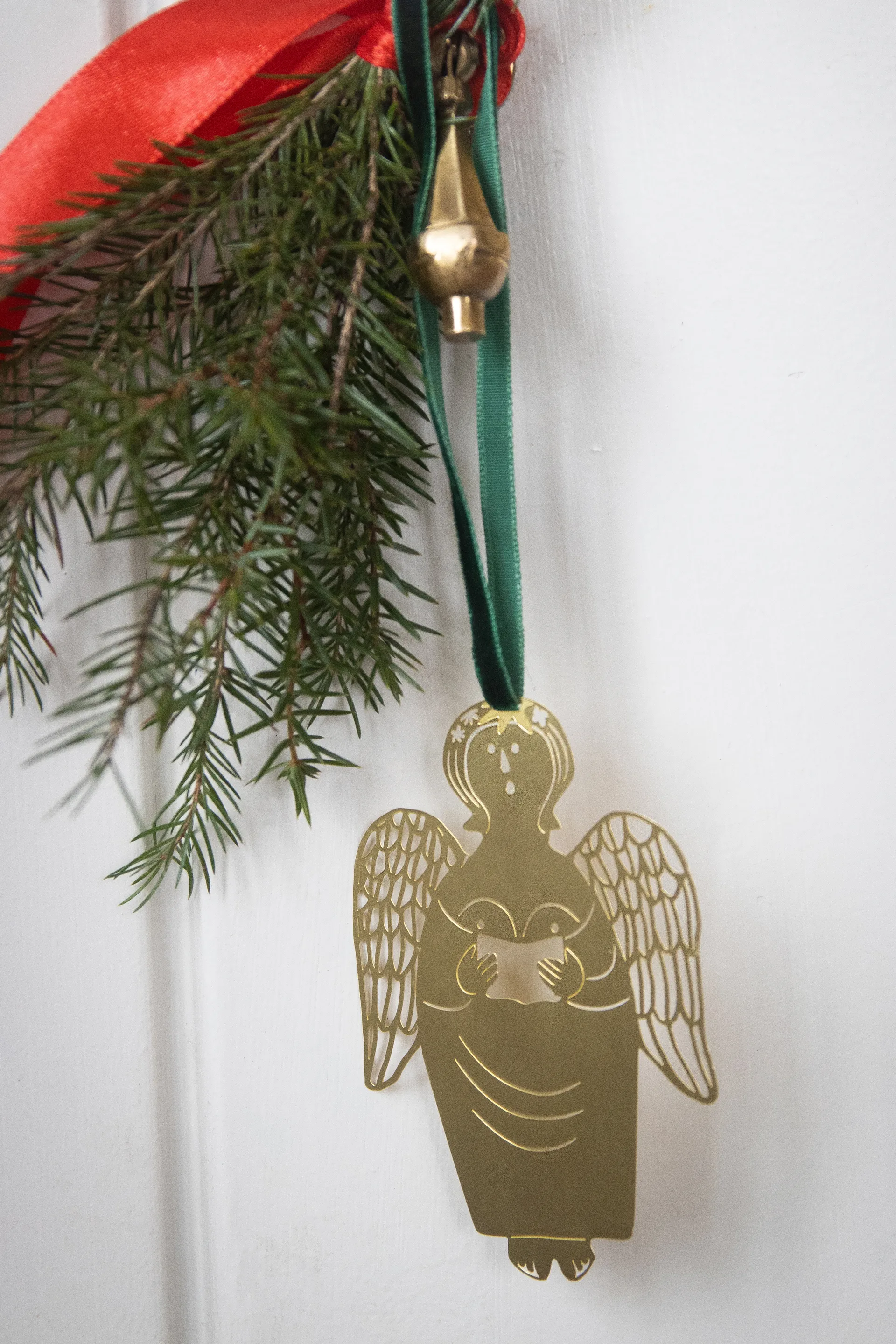 Stig L Gingerbread Angel zawieszka na choinkę, Złoty Pluto Design