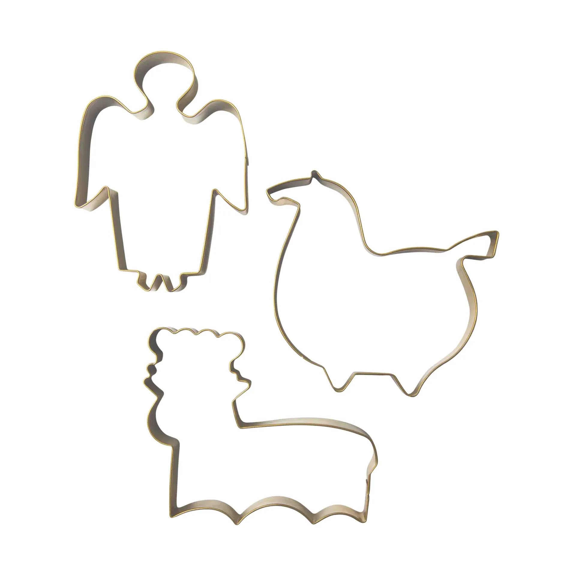 Stig L kształt piernika 3 Części, Złoty Pluto Design