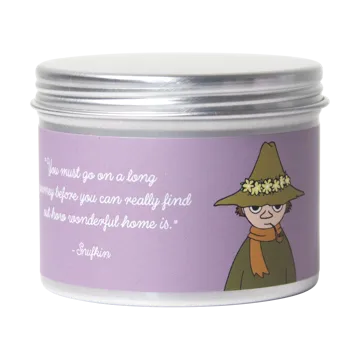 Świeca zapachowa Muminki, Small 20h. - Włóczykij - Pluto Design