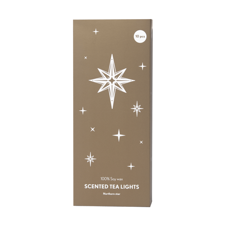 Świeczka zapachowa Northern Star, Biała Pluto Design