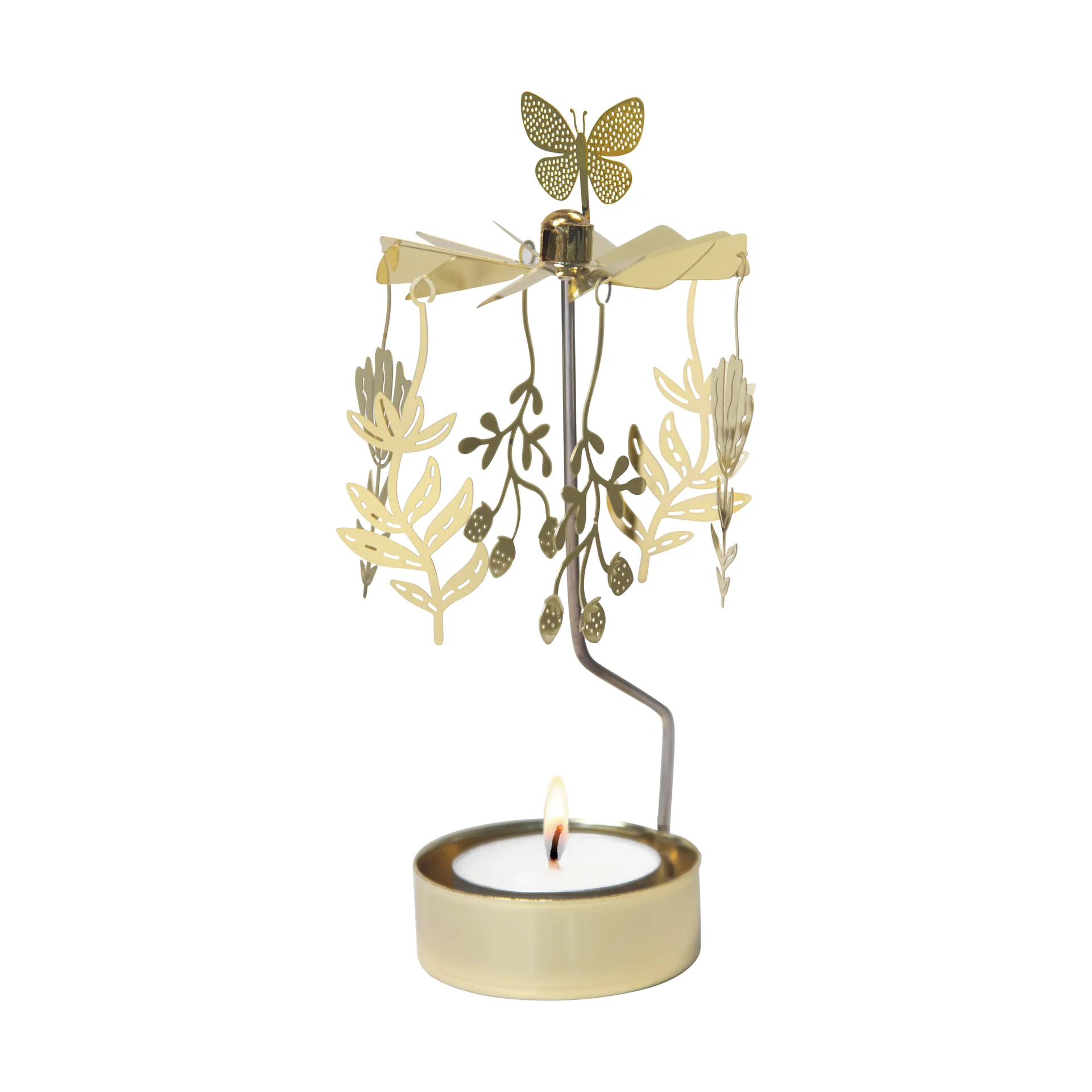 Świecznik - karuzela Meadow, Złoty Pluto Design
