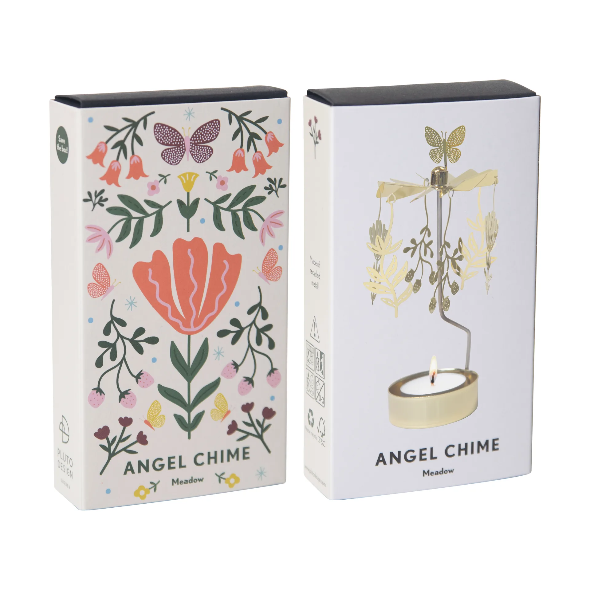 Świecznik - karuzela Meadow, Złoty Pluto Design