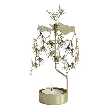 Świecznik karuzela Tall - Złoty - Pluto Design