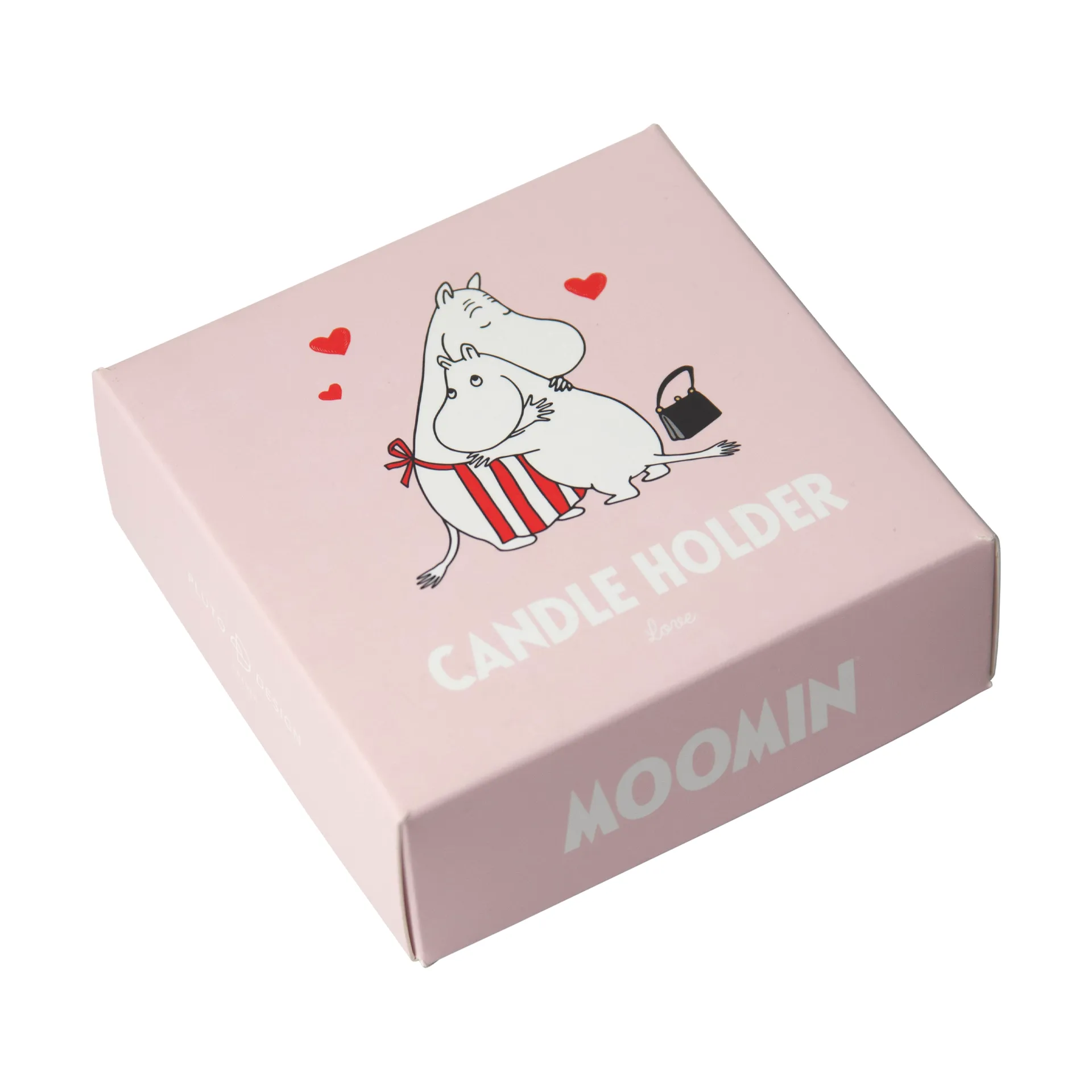 Świecznik Moomin Love, Złoty Pluto Design