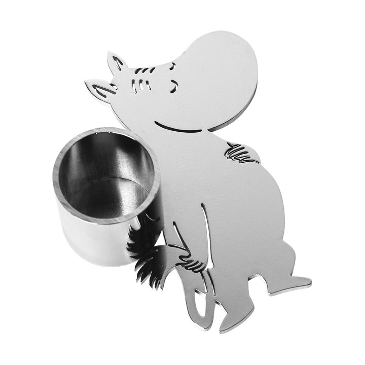 Świecznik Mumin - Srebrny - Pluto Design