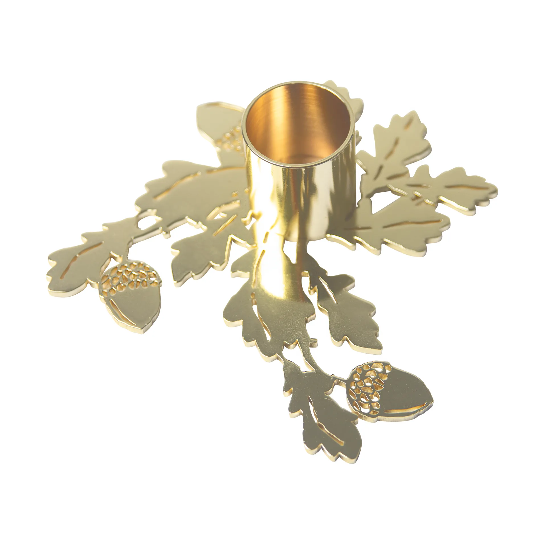 Świecznik Oak, Złoty Pluto Design