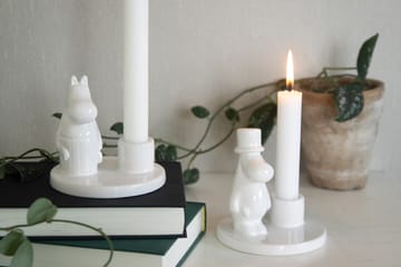 Tata Muminków świecznik keramik - Biały - Pluto Design