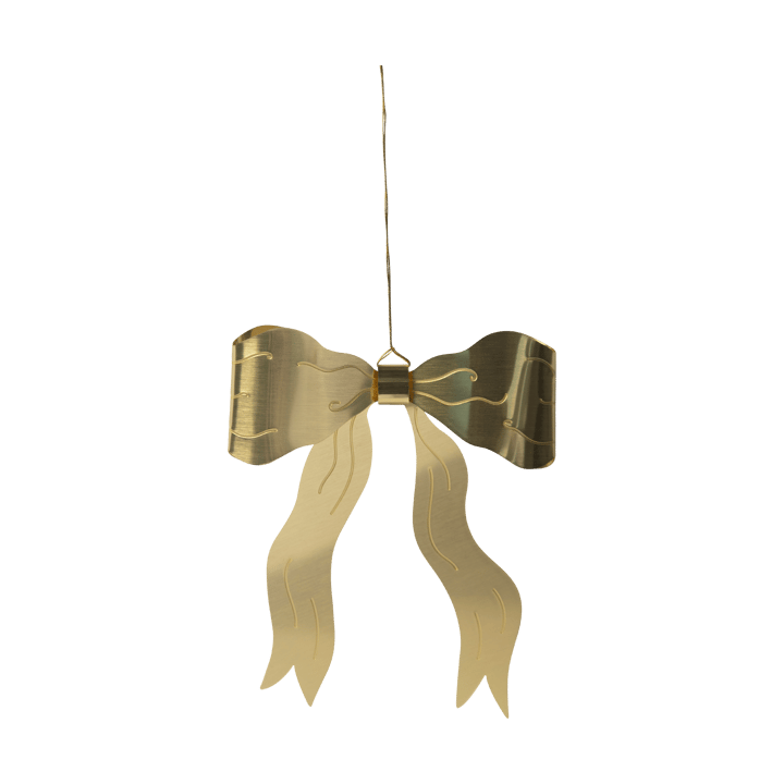 Zawieszka dekoracyjna Bow  - Złoty - Pluto Design