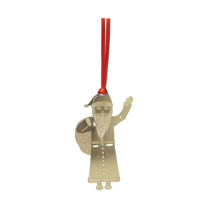 Zawieszka dekoracyjna Claus - Złota - Pluto Design