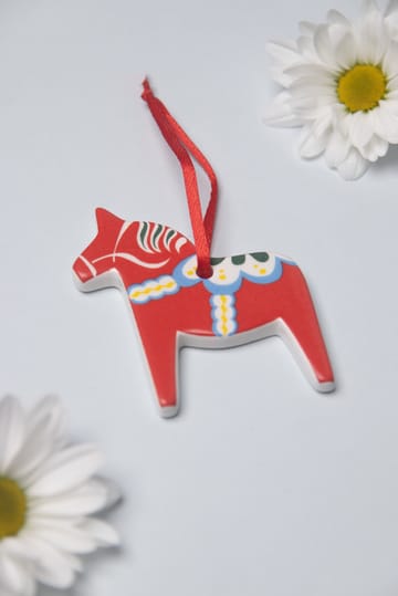 Zawieszka dekoracyjna Dalahäst - Czerwona - Pluto Design