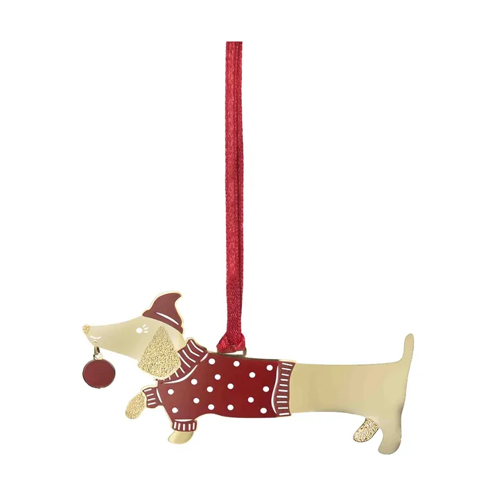 Zawieszka dekoracyjna Jolly dog - Złota - Pluto Design