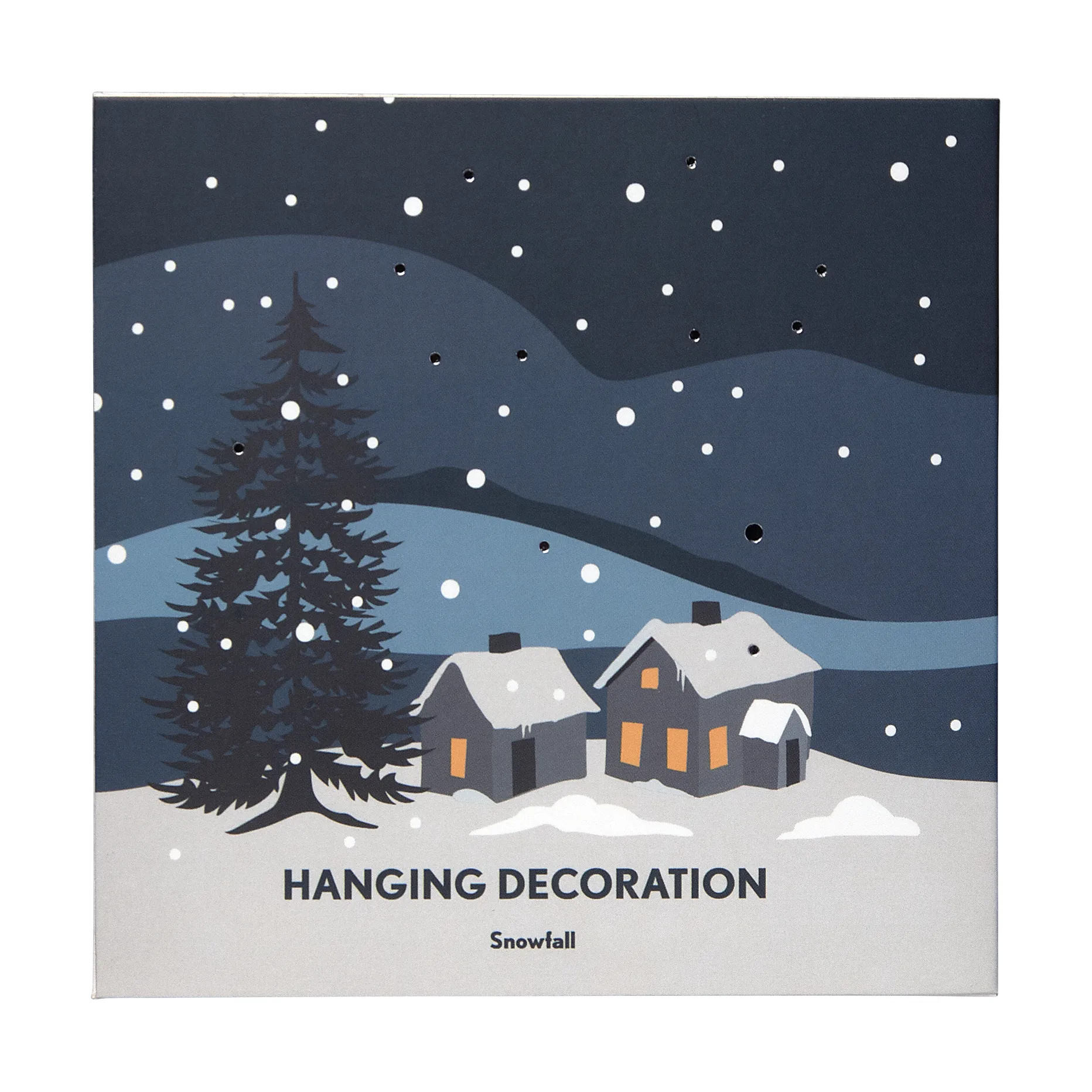 Zawieszka Snow fall, Srebrny Pluto Design