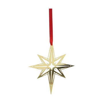 Zawieszka świąteczna Northern Star - Złota - Pluto Design
