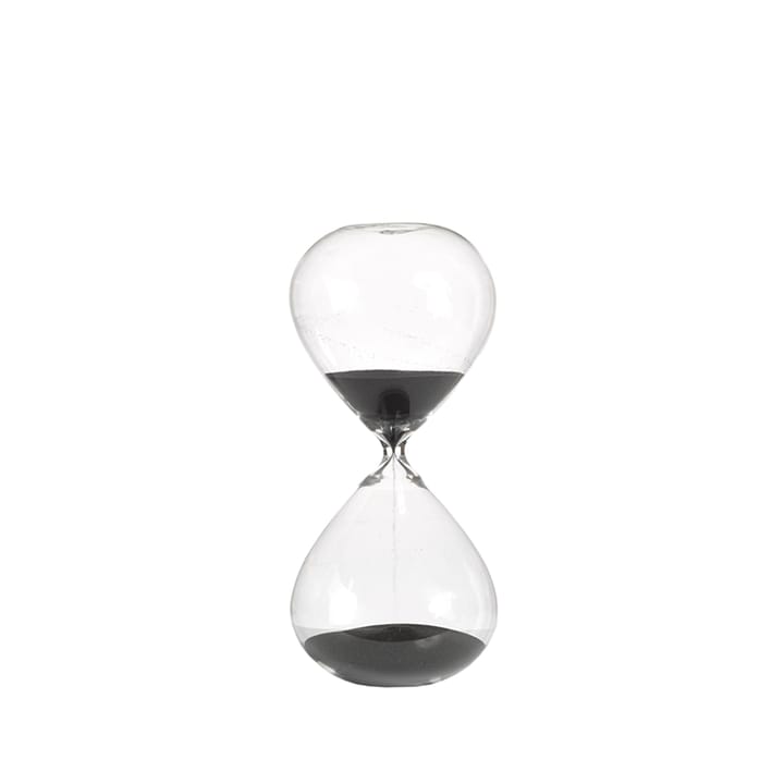 Klepsydra Ball M 30 cm, Czarny POLSPOTTEN