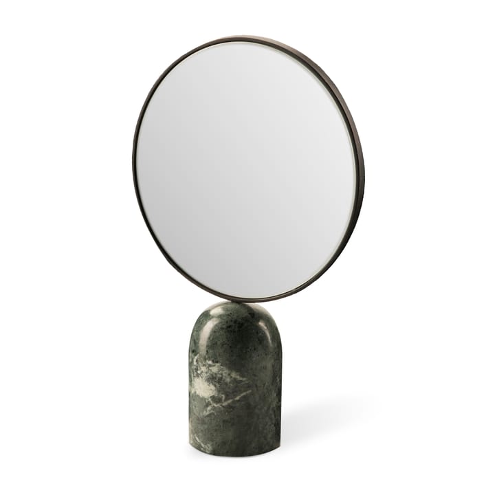 Lustro Round Marble - Zielony - POLSPOTTEN