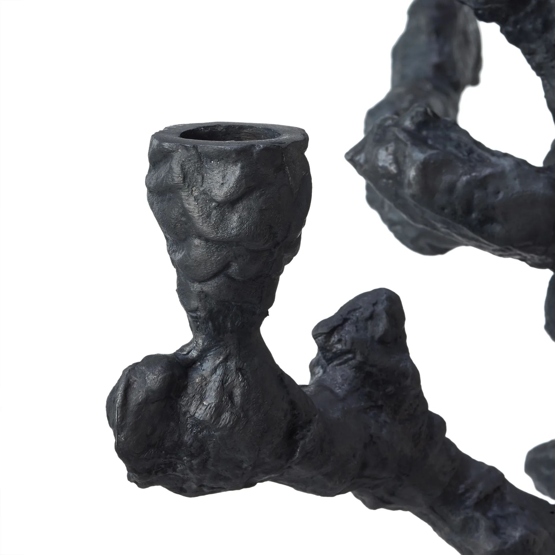 Świecznik Apple tree L 53 cm , Ciemnoszary POLSPOTTEN