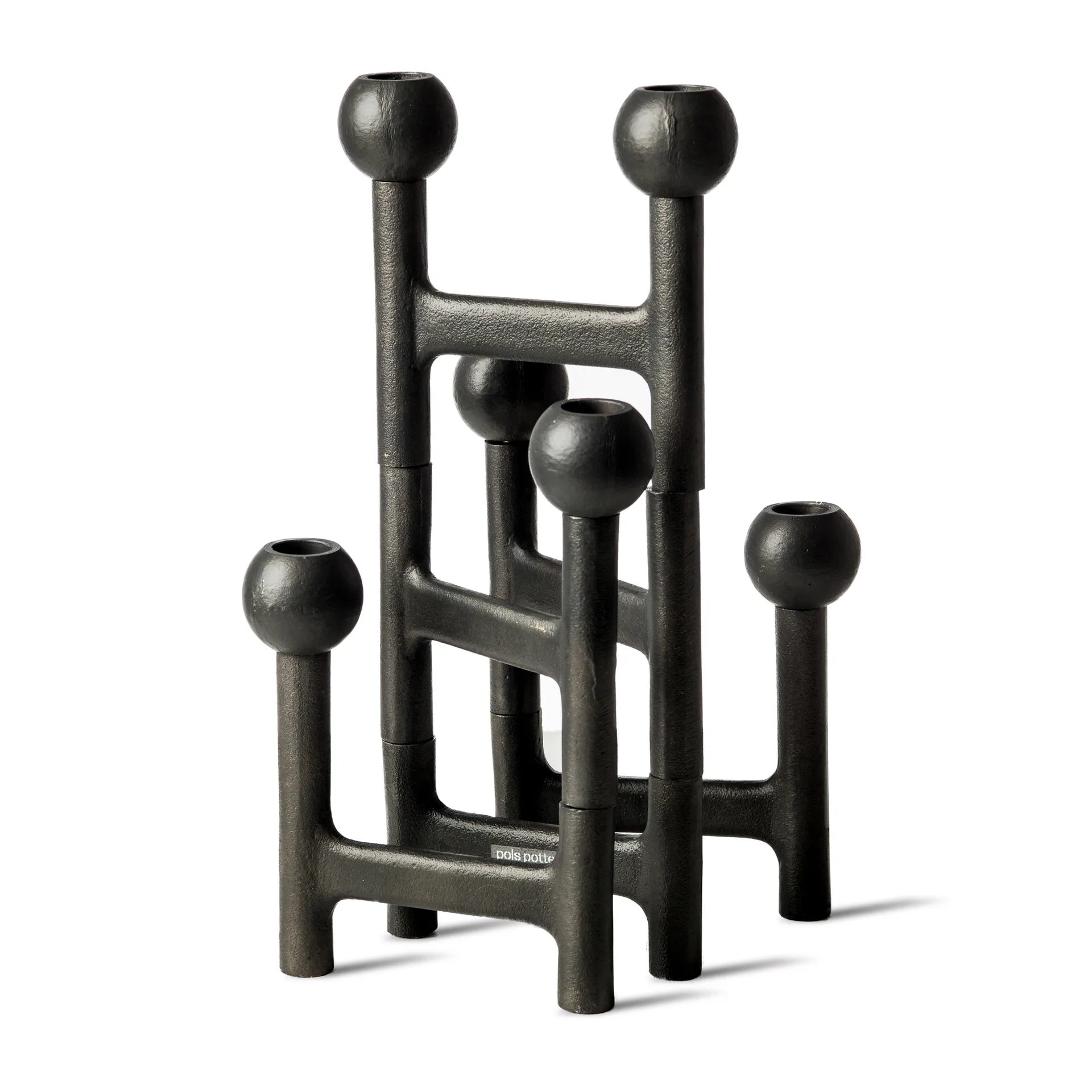 Świecznik Round Folding 56x30 cm, Ciemnoszary POLSPOTTEN