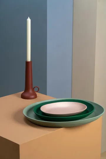 Tacka Greek, 3 elementy - Ciemnozielony - POLSPOTTEN