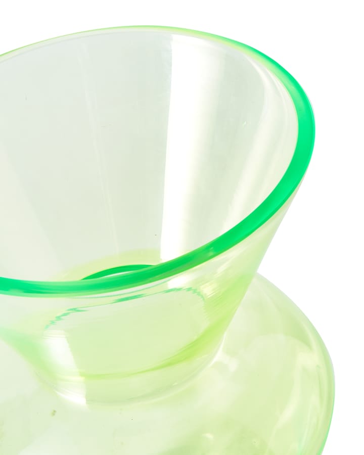 Wazon Fat neck S 35 cm, Zielony POLSPOTTEN