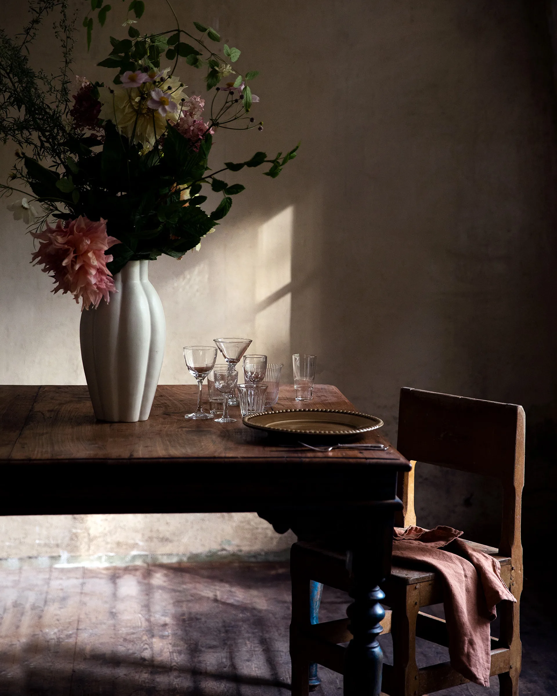 Birgit wazon 35 cm, Shell PotteryJo