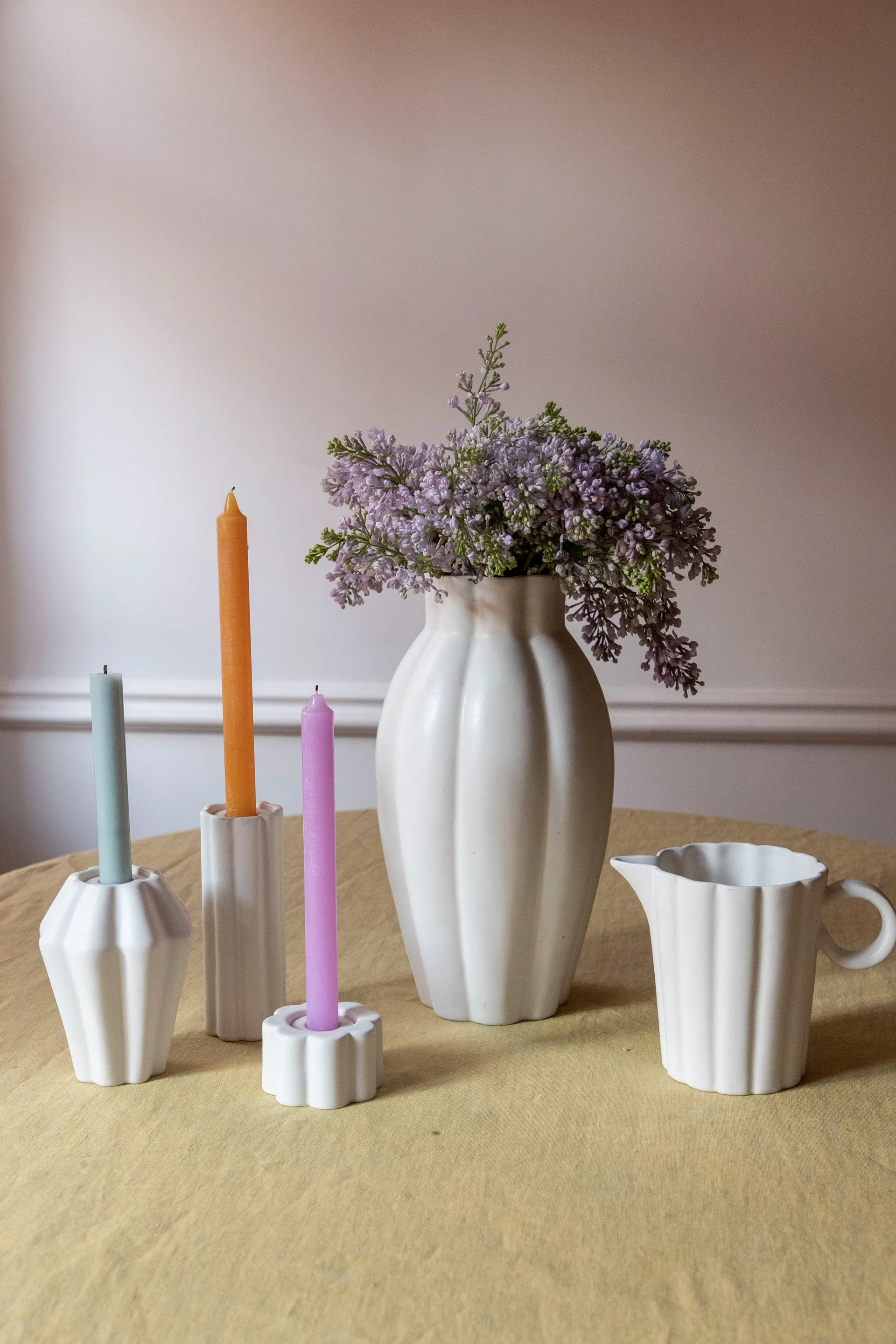 Birgit wazon 35 cm, Shell PotteryJo