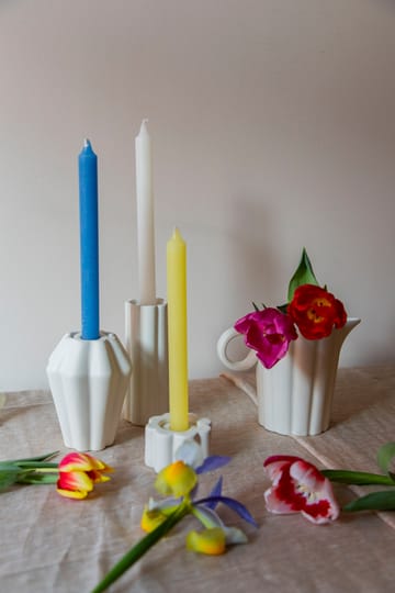 Birgit wazon/lampion na świecę 14 cm - Shell - PotteryJo